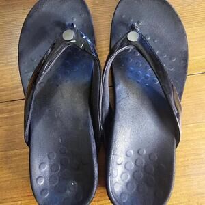 Vionic Black Thong Sandals Flip Flops Size 6.5
